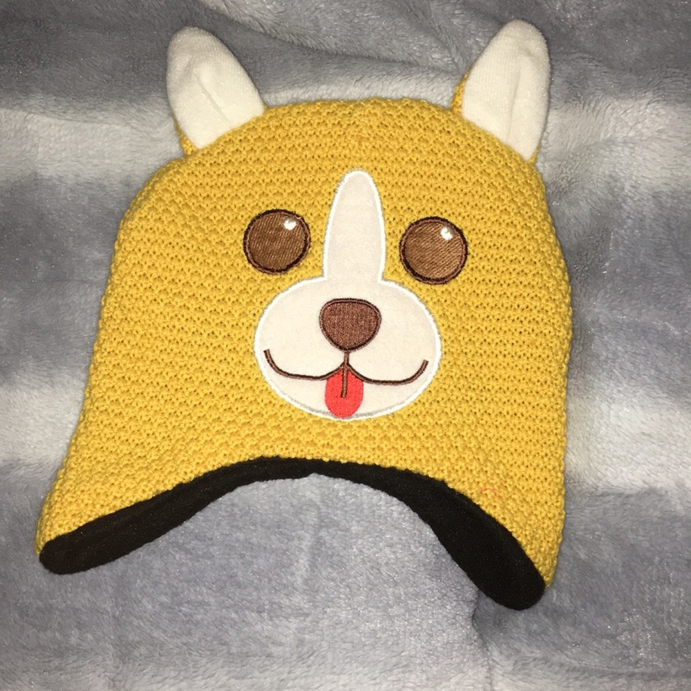 Corgi Dog Winter Hat